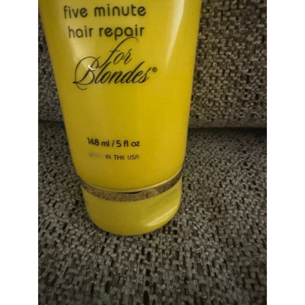 it's a 10 Five Minute Hair Repair for Blondes